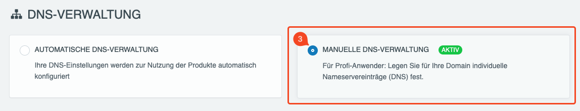 Original-Screenshot: easyname, Schritt 3